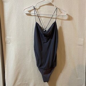 Abercrombie & Fitch Dark Gray Strappy Top
